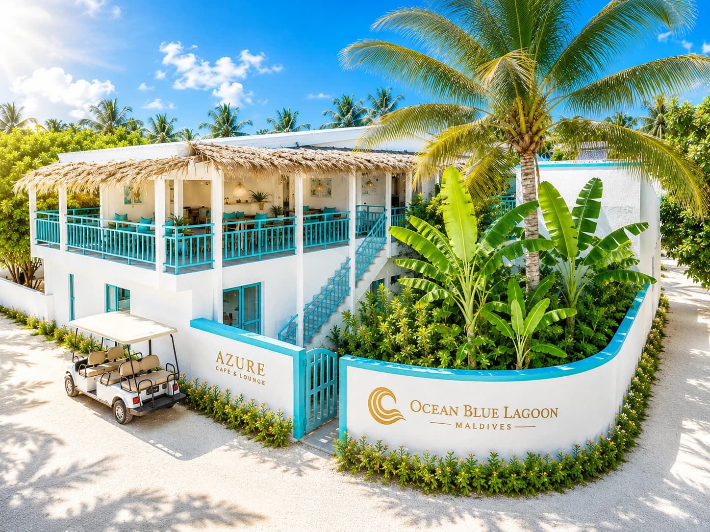Ocean Blue Lagoon