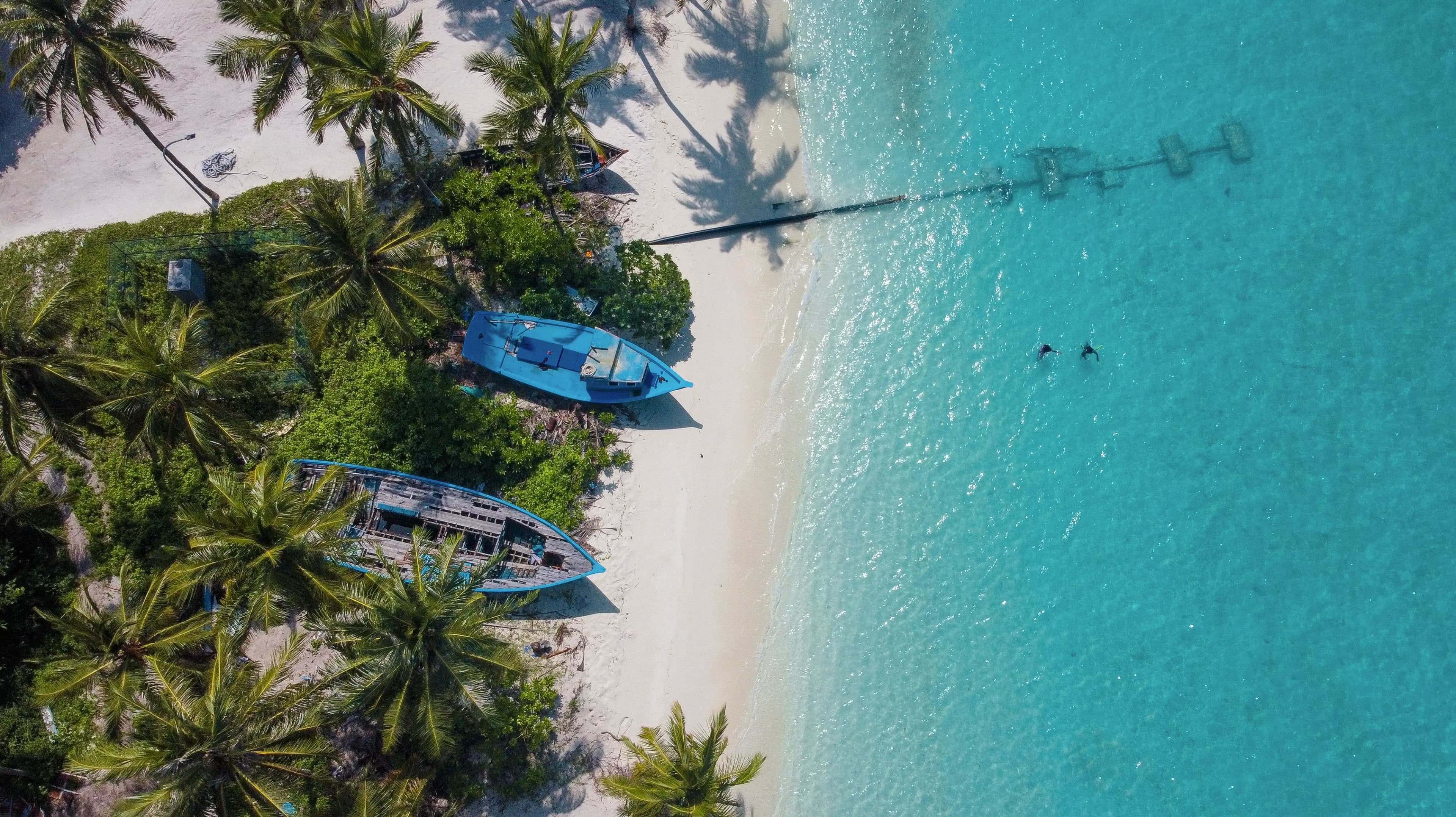 Hanimaadhoo Aerial Photo - Haa Dhaalu Atoll
