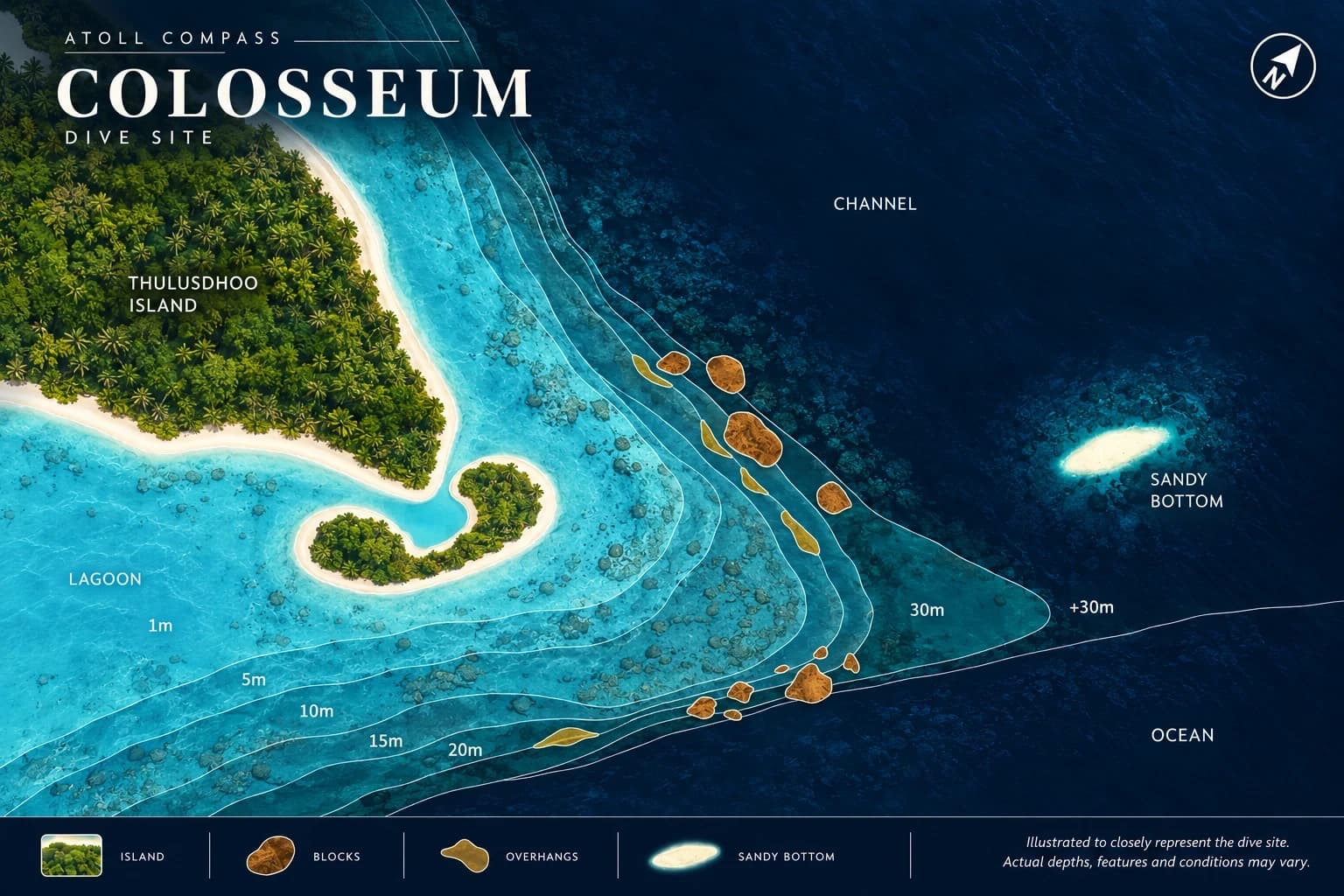 Colosseum dive map