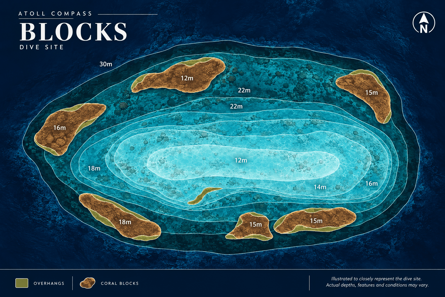Blocks dive map