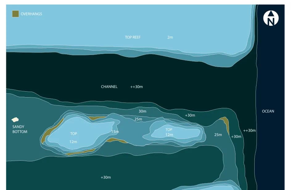 Bathymetric map of Jackfish Channel