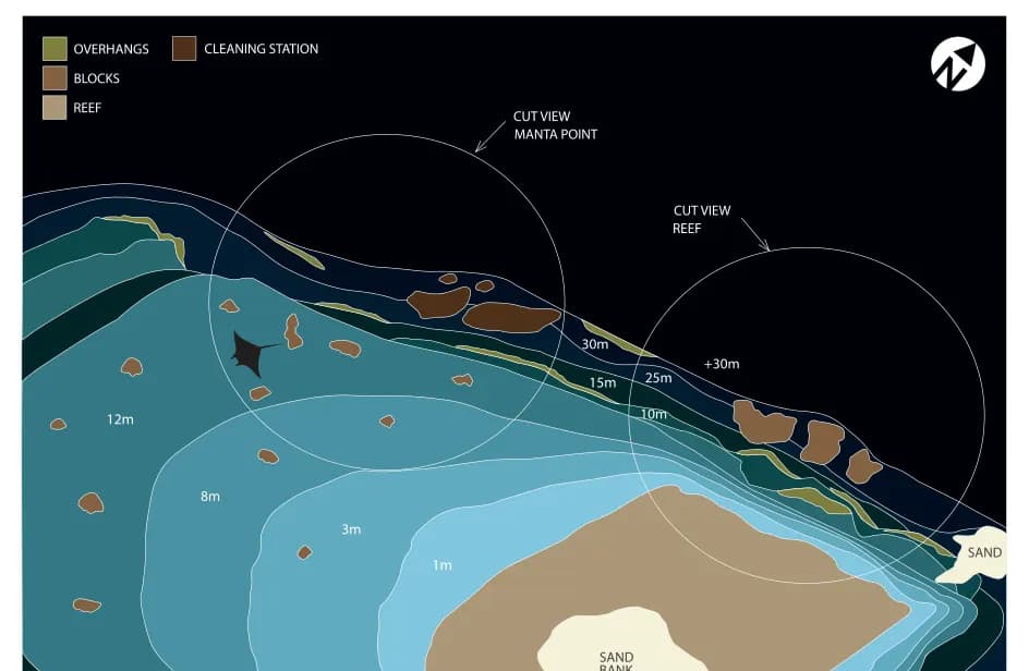 Bathymetric map of Panettone